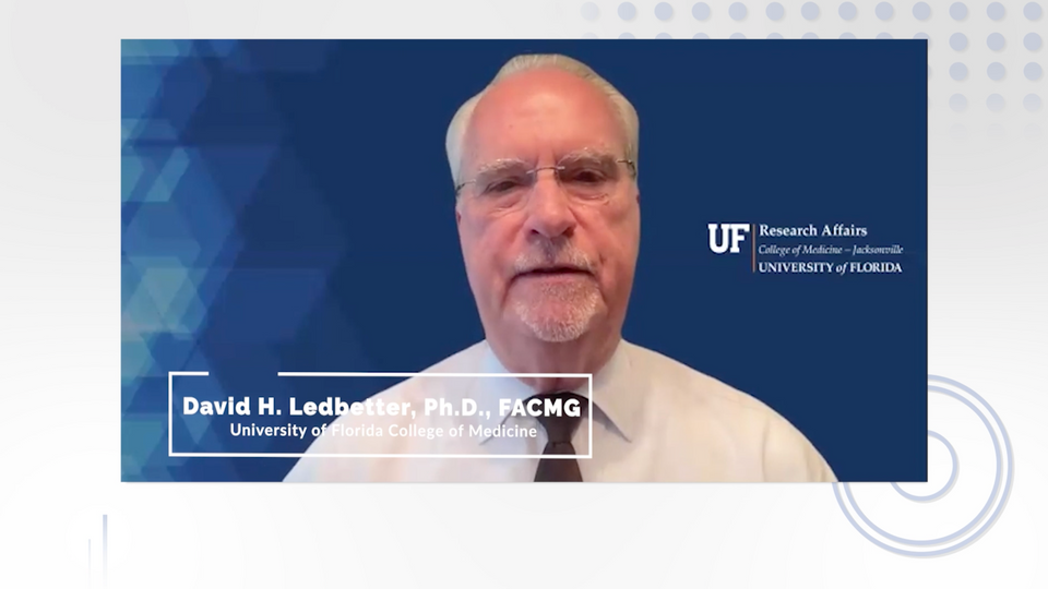 Snapshot of the Genetics in Autism - David Ledbetter, PhD